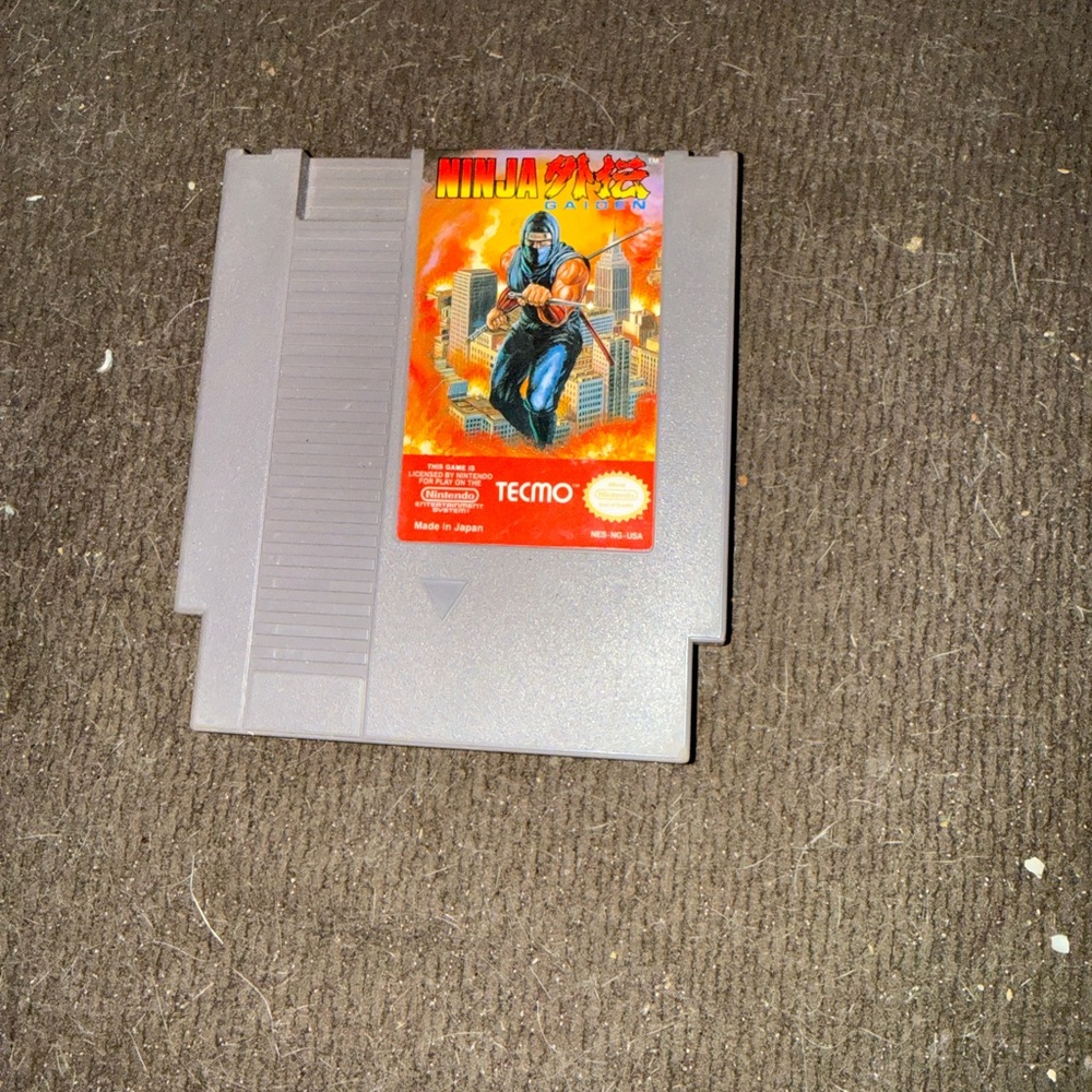Ninja Gaiden Nintendo game